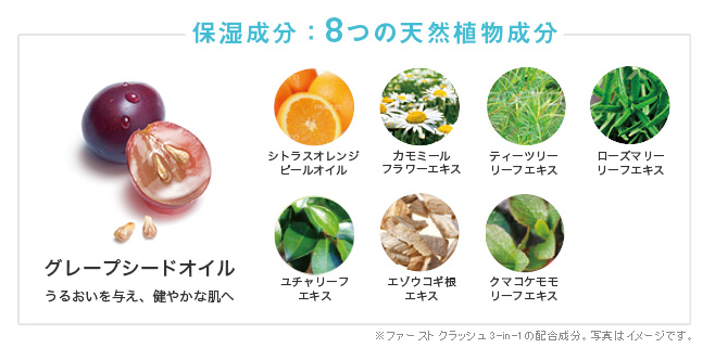ファーストクラッシュ　成分1