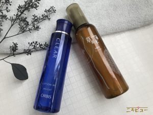 オルビス薬用クリアと草花木果どくだみ　比較